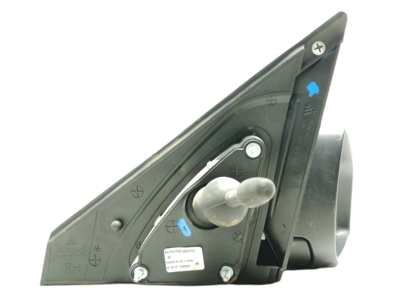 Recambio de retrovisor derecho para suzuki swift azg (nz) gl referencia OEM IAM 84701T62J00 2601103RH MANUAL