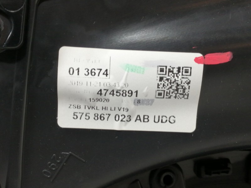 Recambio de guarnecido puerta trasera izquierda para cupra ateca 2.0tsi 4drive referencia OEM IAM 575867023AB  