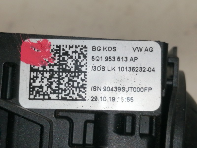 Recambio de mando multifuncion para cupra ateca 2.0tsi 4drive referencia OEM IAM 5Q1953507BQ 5Q1953613AP 1014276104