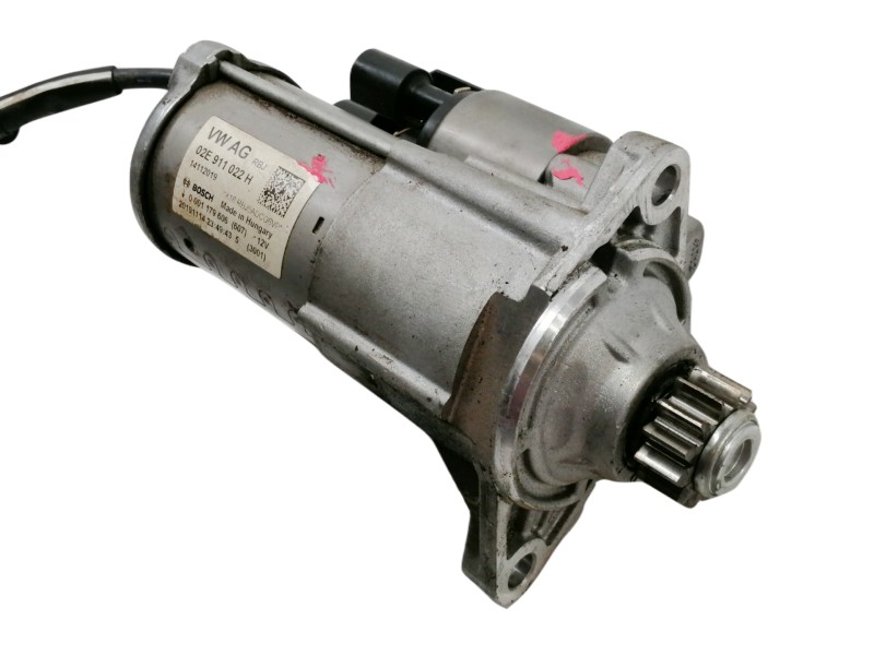 Recambio de motor arranque para cupra ateca 2.0tsi 4drive referencia OEM IAM 02E911022H 0001179606 