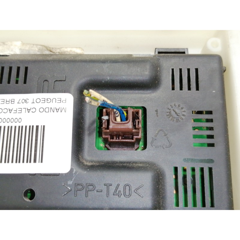 Recambio de mando calefaccion / aire acondicionado para peugeot 307 break/sw (s2) sw pack + referencia OEM IAM 9646627977  