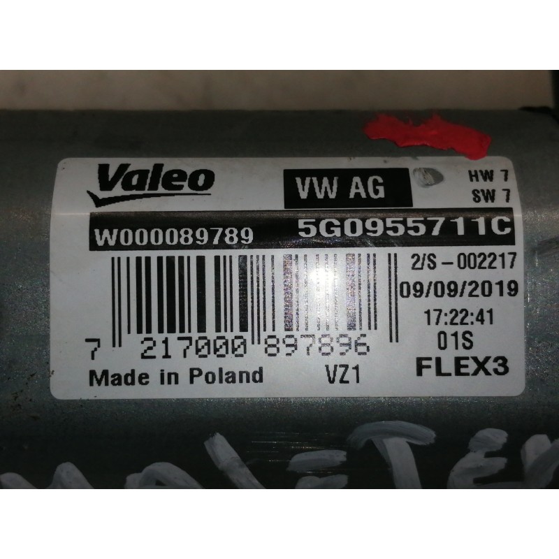 Recambio de motor limpia trasero para cupra ateca 2.0tsi 4drive referencia OEM IAM 5G0955711C  