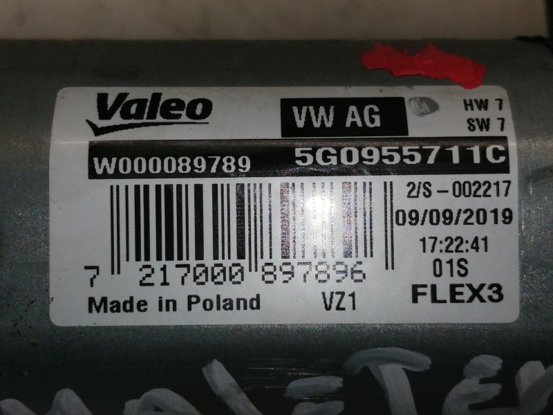 Recambio de motor limpia trasero para cupra ateca 2.0tsi 4drive referencia OEM IAM 5G0955711C  