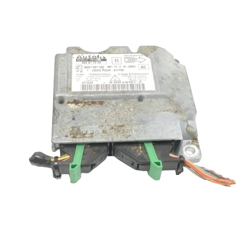Recambio de centralita airbag para peugeot 307 break/sw (s2) sw pack + referencia OEM IAM 606877300 9654491180 