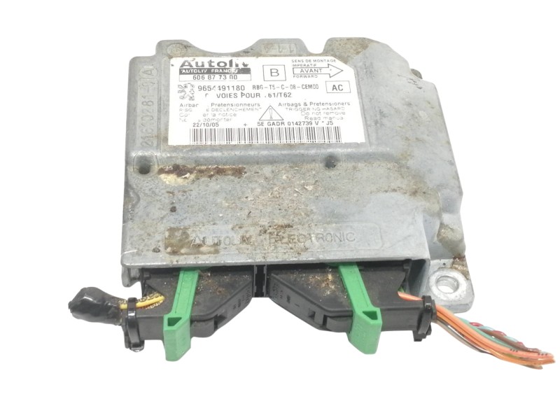 Recambio de centralita airbag para peugeot 307 break/sw (s2) sw pack + referencia OEM IAM 606877300 9654491180 