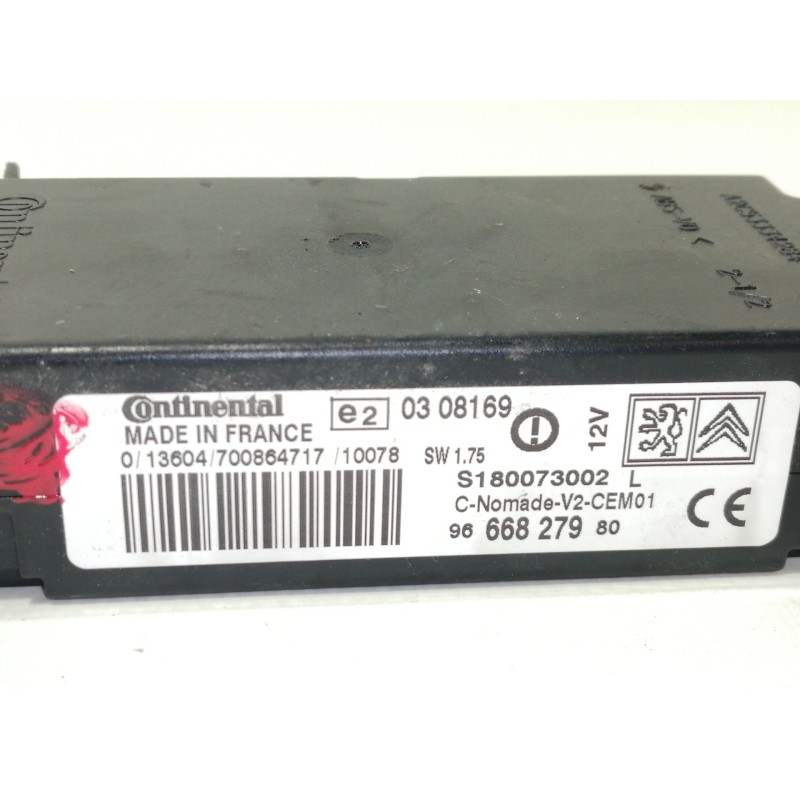 Recambio de modulo electronico para peugeot rcz basis referencia OEM IAM 9666827980  