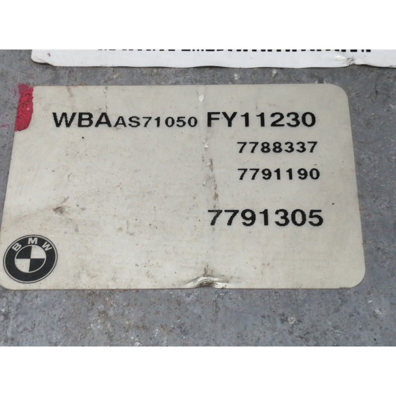 Recambio de centralita motor uce para bmw serie 3 berlina (e46) 320d referencia OEM IAM 7791190  