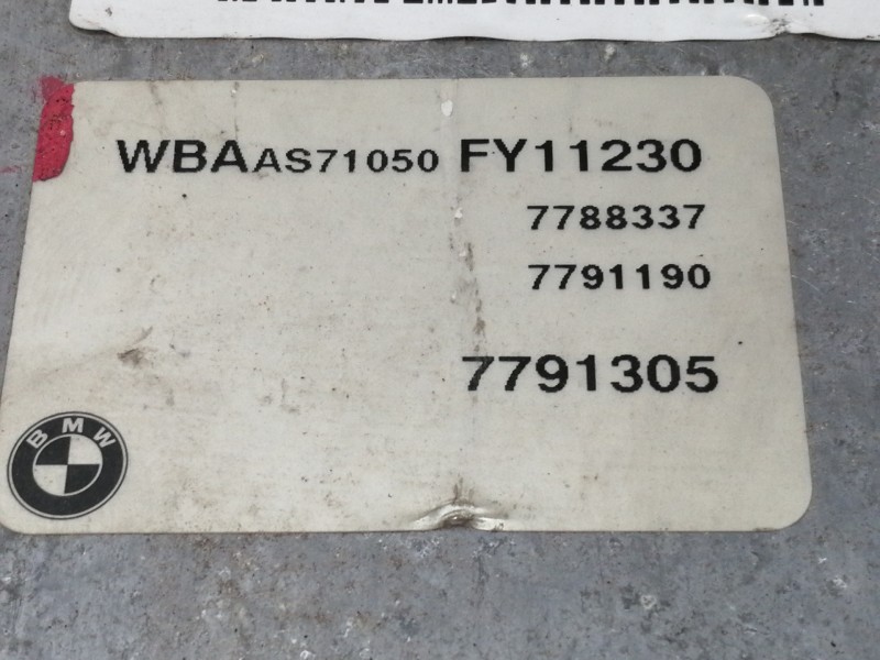 Recambio de centralita motor uce para bmw serie 3 berlina (e46) 320d referencia OEM IAM 7791190  