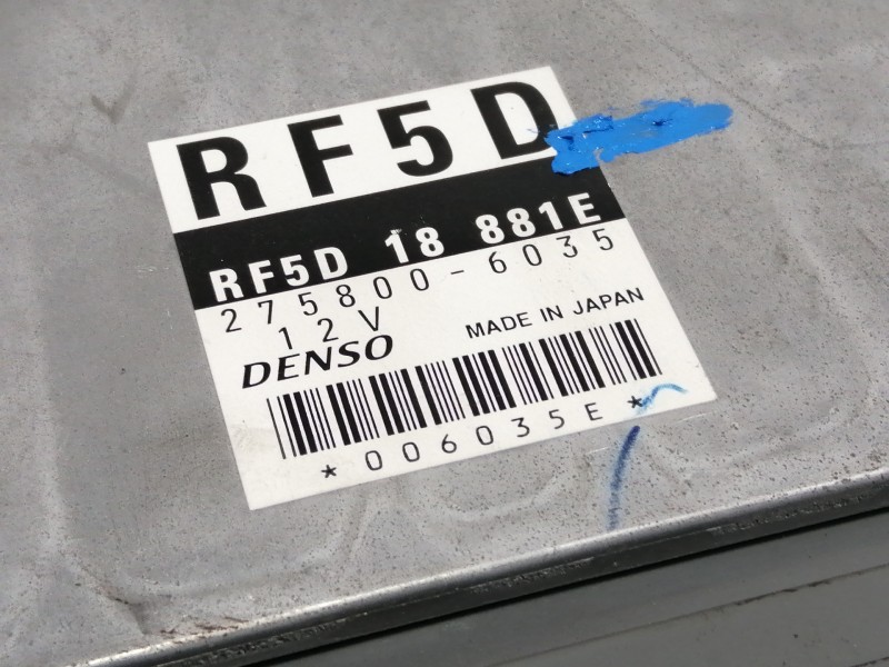 Recambio de centralita motor uce para mazda 6 berlina (gg) 2.0 crtd 120 active (5-ptas.) referencia OEM IAM RF5D18881E 275800603