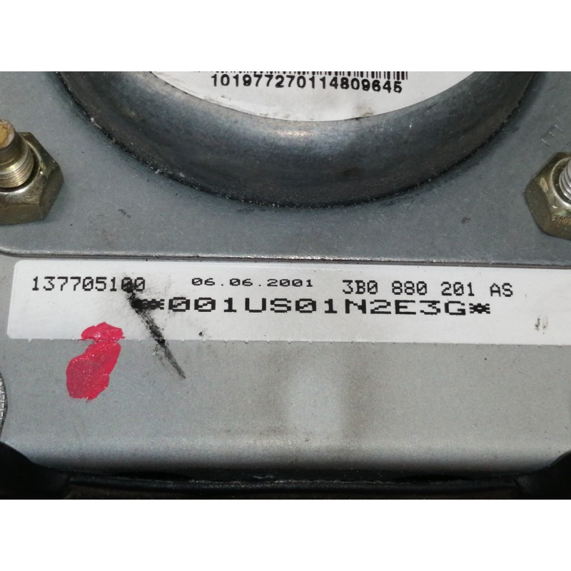 Recambio de airbag delantero izquierdo para volkswagen golf iv berlina (1j1) conceptline referencia OEM IAM 3B0880201AS  
