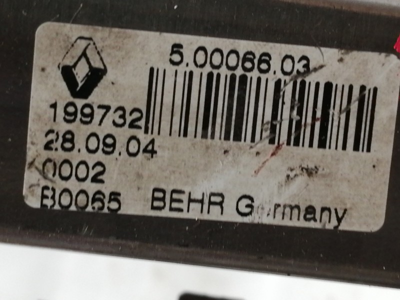 Recambio de enfriador egr para renault scenic ii confort authentique referencia OEM IAM 72843006  