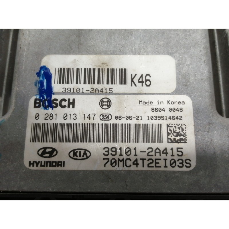 Recambio de centralita motor uce para hyundai accent (mc) gl crdi referencia OEM IAM 391012A415  