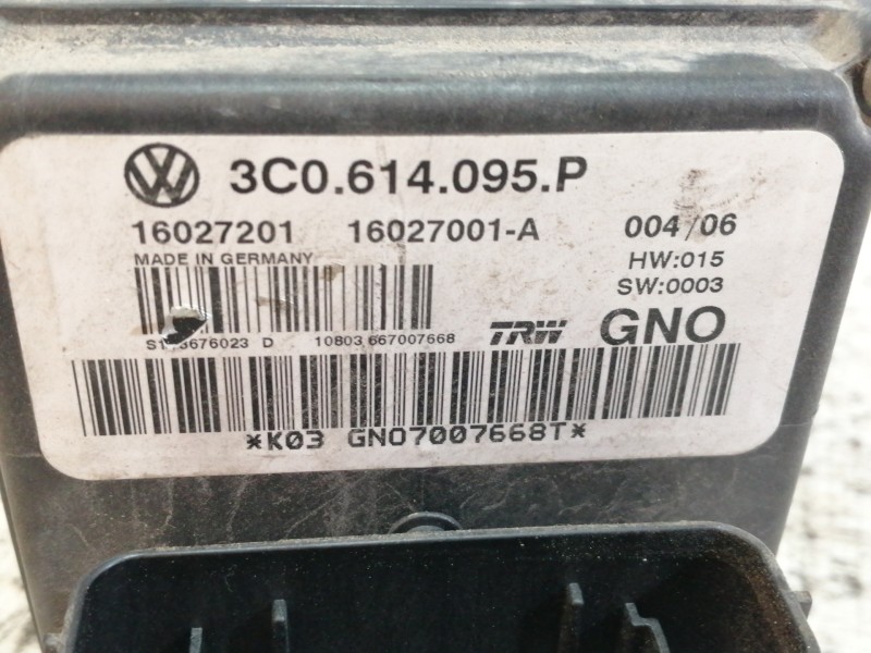Recambio de abs para volkswagen passat berlina (3c2) advance 4motion referencia OEM IAM 3C0614095P  