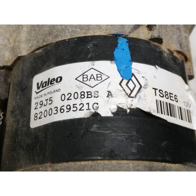 Recambio de motor arranque para dacia sandero ambiance referencia OEM IAM 8200369521G 29J50208BS 