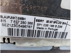 Recambio de sistema audio / radio cd para seat altea xl (5p5) freetrack 4x4 referencia OEM IAM 5P1035186B   2