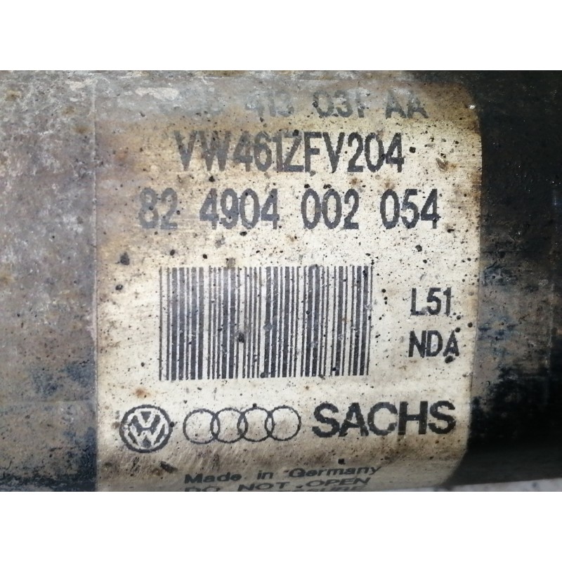 Recambio de amortiguador delantero izquierdo para volkswagen passat berlina (3c2) advance 4motion referencia OEM IAM 82490400205