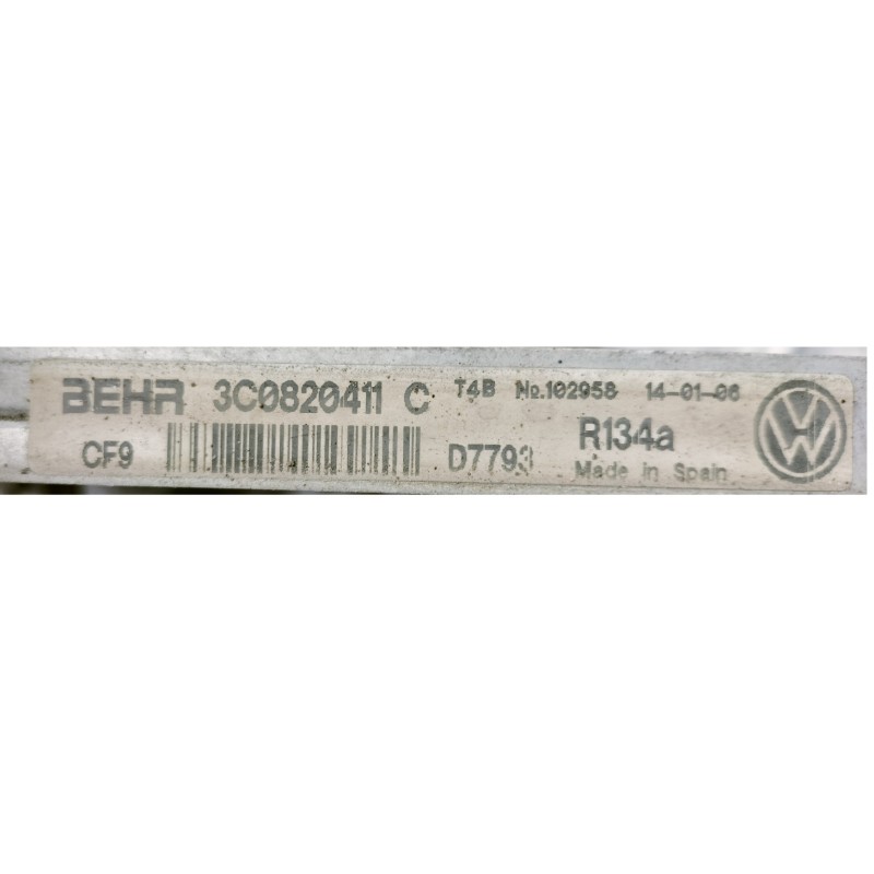 Recambio de condensador / radiador aire acondicionado para volkswagen passat berlina (3c2) advance 4motion referencia OEM IAM 3C