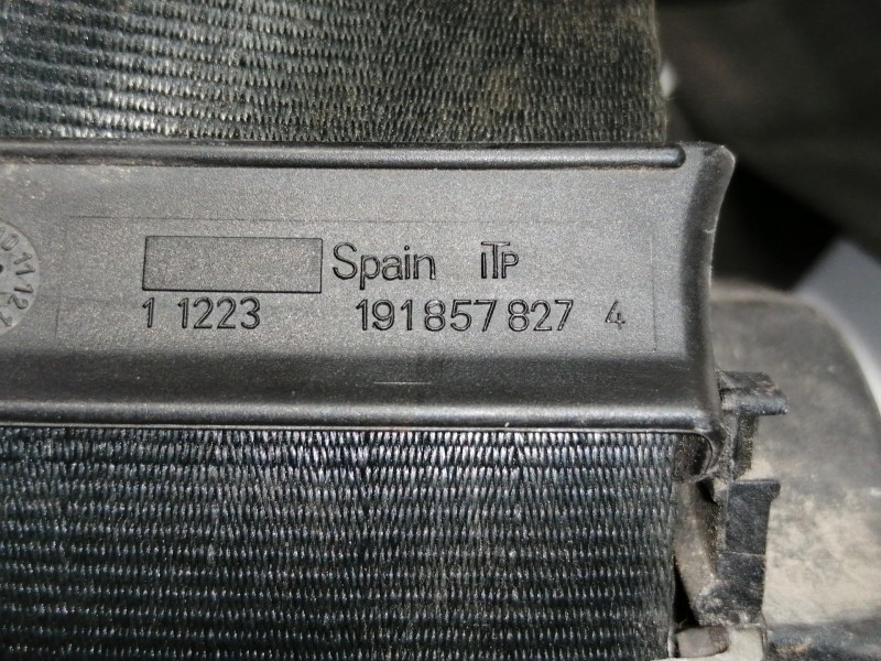 Recambio de cinturon seguridad delantero derecho para opel movano (2004 =>) furgón corto techo elevado l1h2 3.3t referencia OEM 