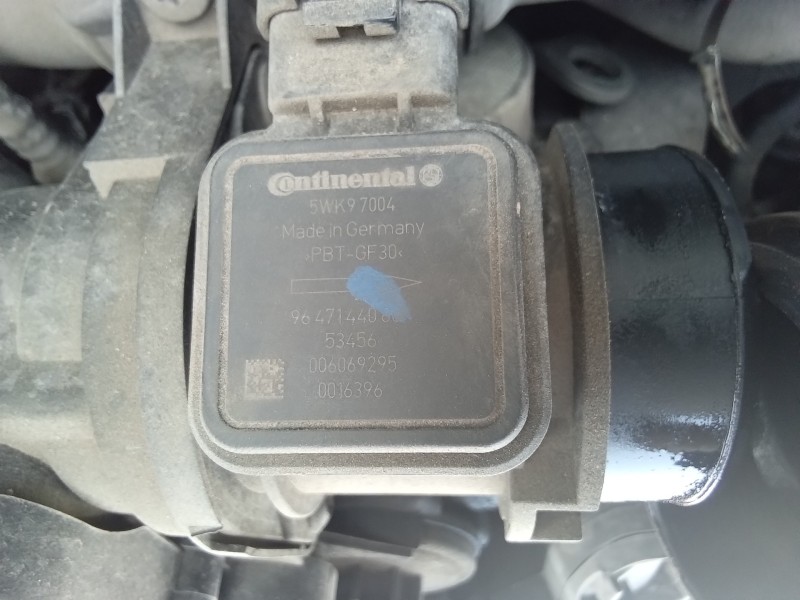 Recambio de caudalimetro para peugeot 206 berlina xs-line referencia OEM IAM 9647144080 5WK97004 