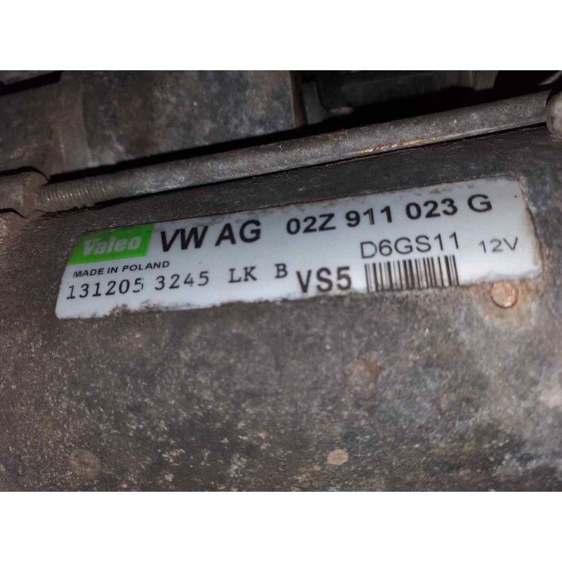 Recambio de motor arranque para volkswagen passat berlina (3c2) advance 4motion referencia OEM IAM 02Z911023G  