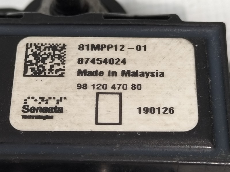Recambio de sensor presion para opel crossland x edition referencia OEM IAM 9812047080  