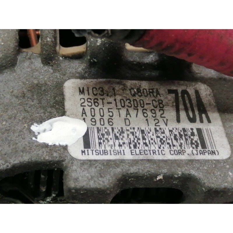 Recambio de alternador para ford fusion (cbk) elegance referencia OEM IAM 2S6T10300CB  