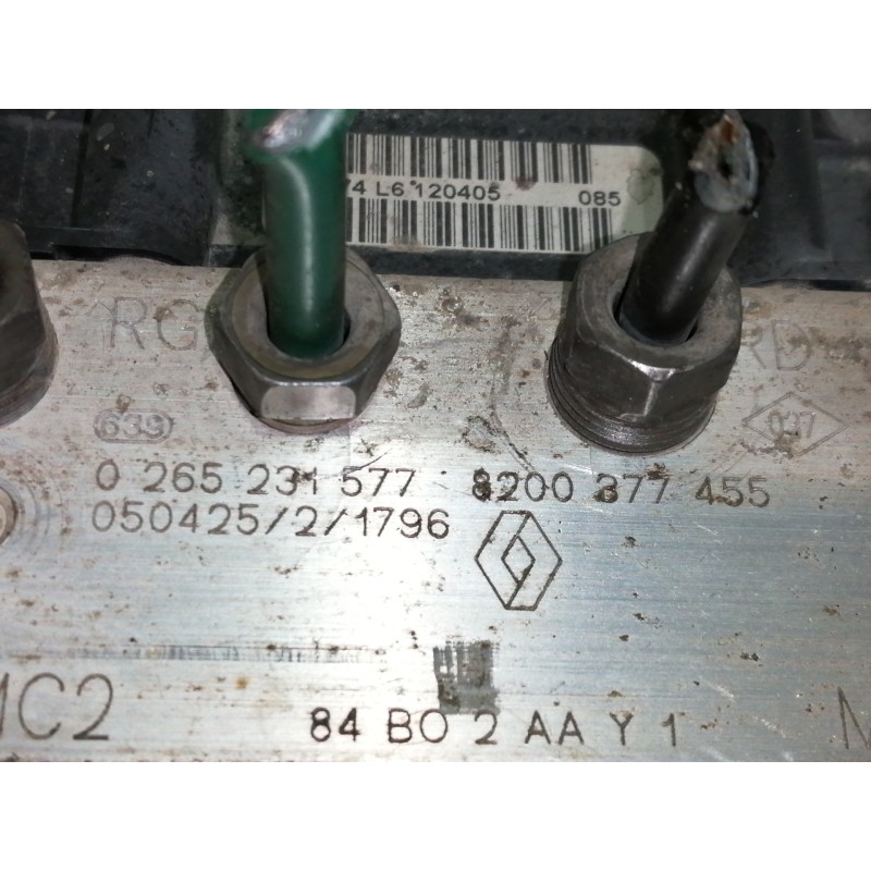 Recambio de abs para renault megane ii berlina 5p confort authentique referencia OEM IAM 0265231577 8200377455 