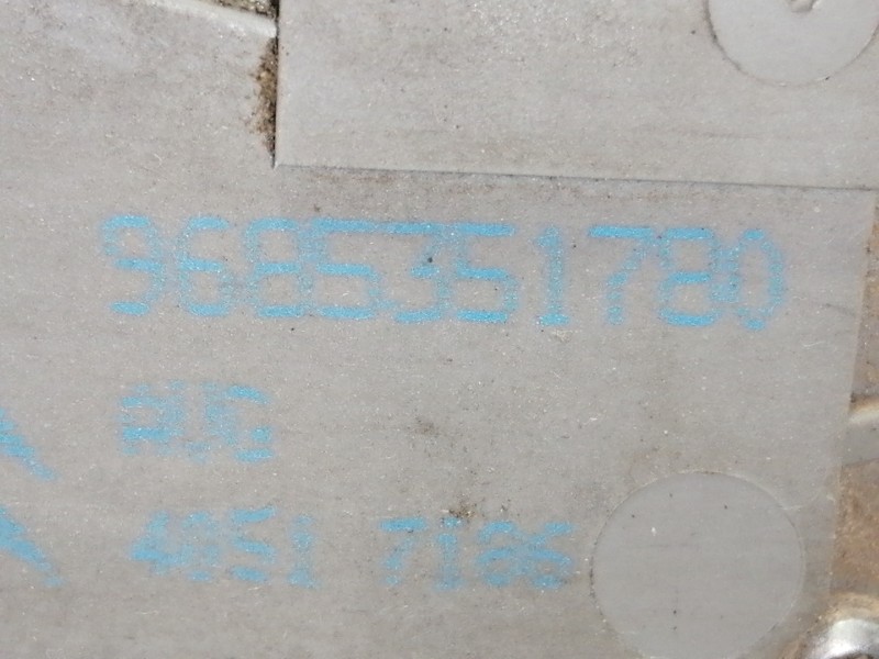 Recambio de cerradura puerta delantera izquierda para citroën ds4 design referencia OEM IAM 9685351780  