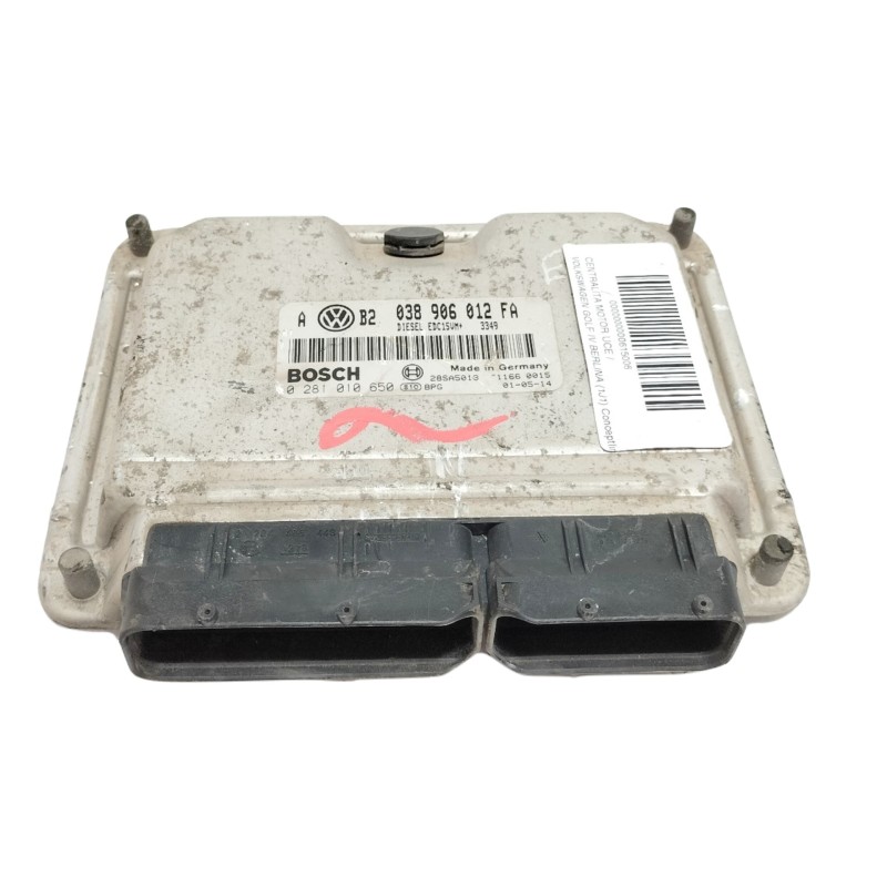 Recambio de centralita motor uce para volkswagen golf iv berlina (1j1) conceptline referencia OEM IAM 038906012FA  