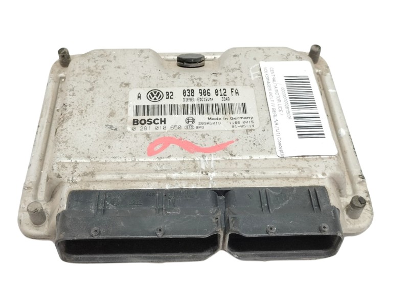 Recambio de centralita motor uce para volkswagen golf iv berlina (1j1) conceptline referencia OEM IAM 038906012FA  