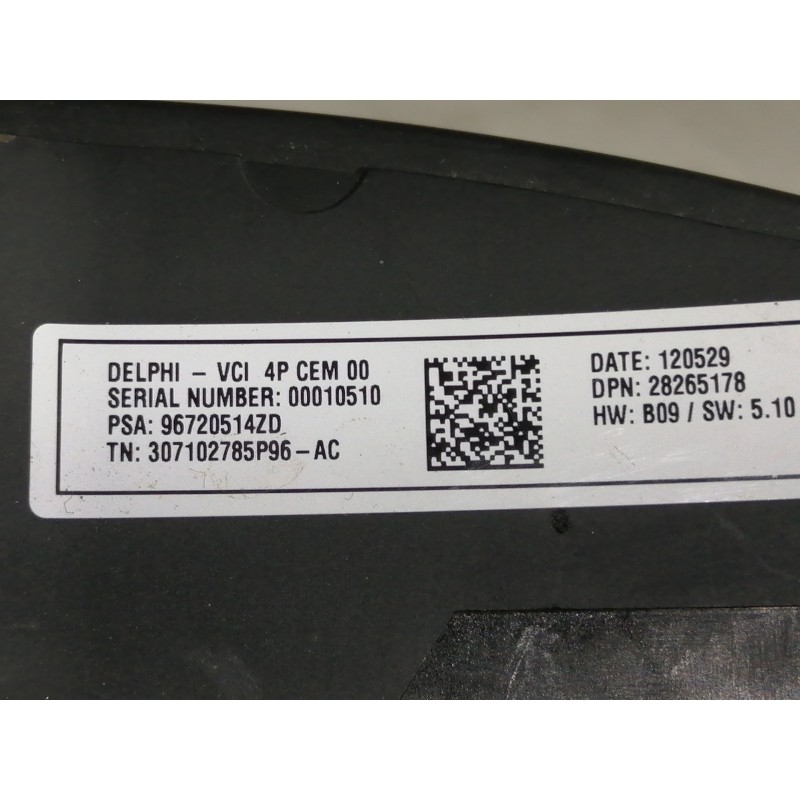 Recambio de mando volante para citroën ds4 design referencia OEM IAM 96720514  