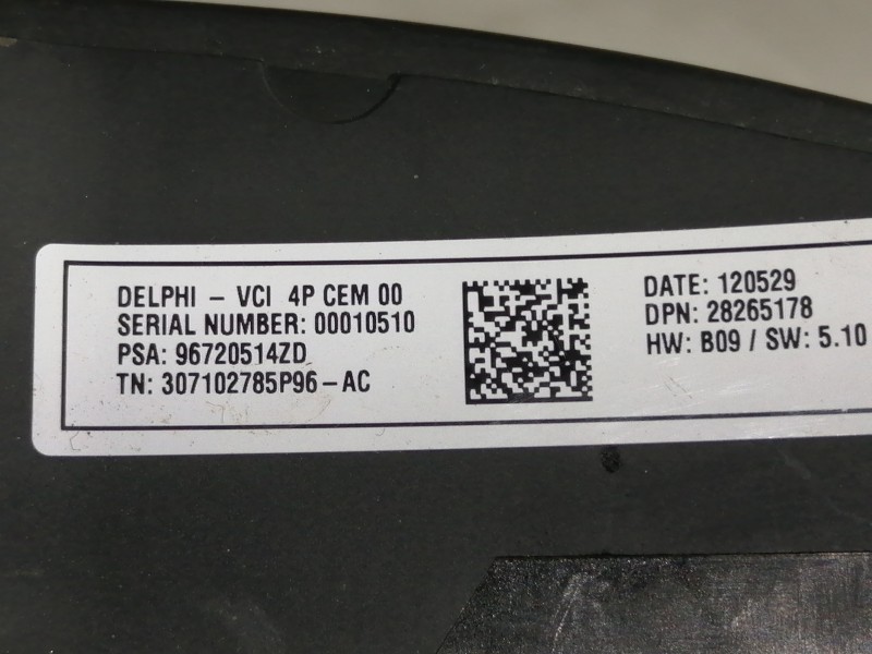 Recambio de mando volante para citroën ds4 design referencia OEM IAM 96720514  