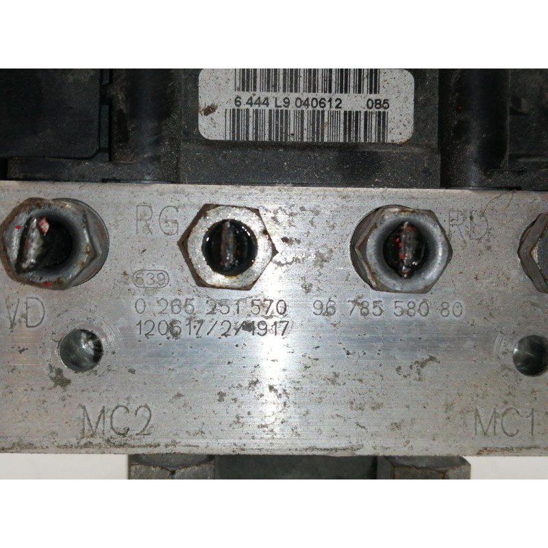 Recambio de abs para citroën ds4 design referencia OEM IAM 0265251570  