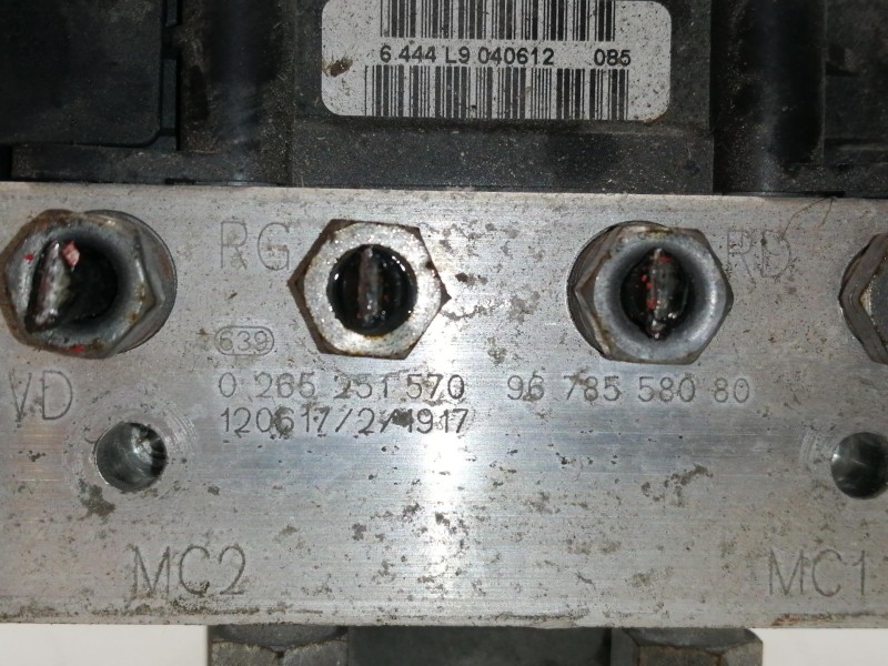 Recambio de abs para citroën ds4 design referencia OEM IAM 0265251570  