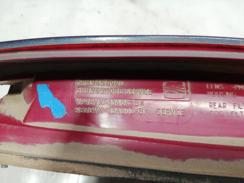 Recambio de piloto trasero derecho interior para seat altea xl (5p5) reference referencia OEM IAM 5P8945094D 5P8945108B 