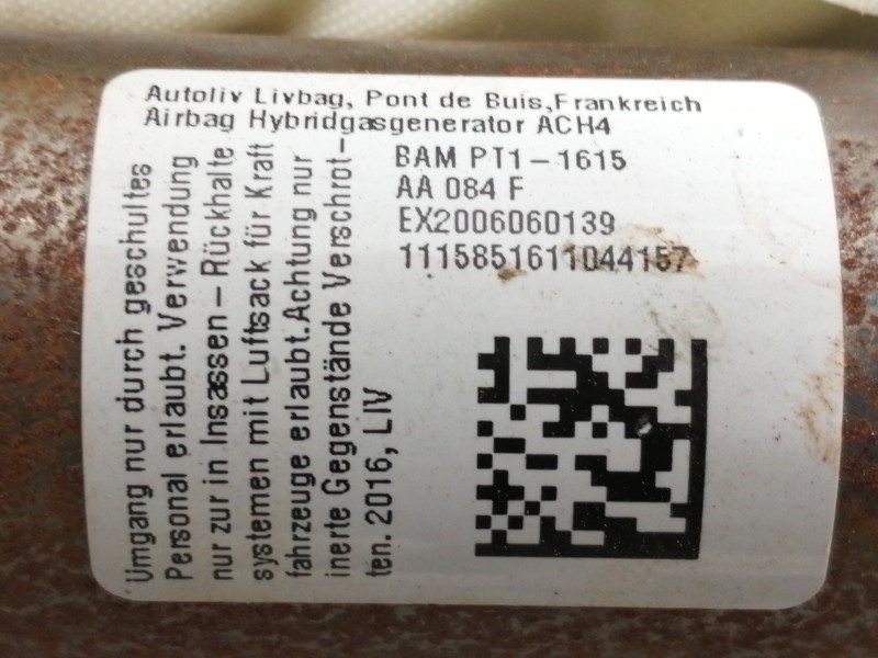 Recambio de airbag cortina delantero derecho para ford focus lim. business referencia OEM IAM BAMPT11624 BAMPT11615 1B6301500