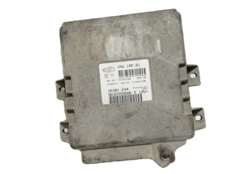Recambio de centralita motor uce para peugeot 206 berlina xr referencia OEM IAM 9632559880  