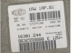 Recambio de centralita motor uce para peugeot 206 berlina xr referencia OEM IAM 9632559880   2