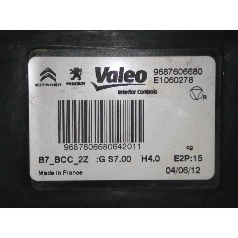 Recambio de modulo electronico para citroën ds4 design referencia OEM IAM 9687606680  