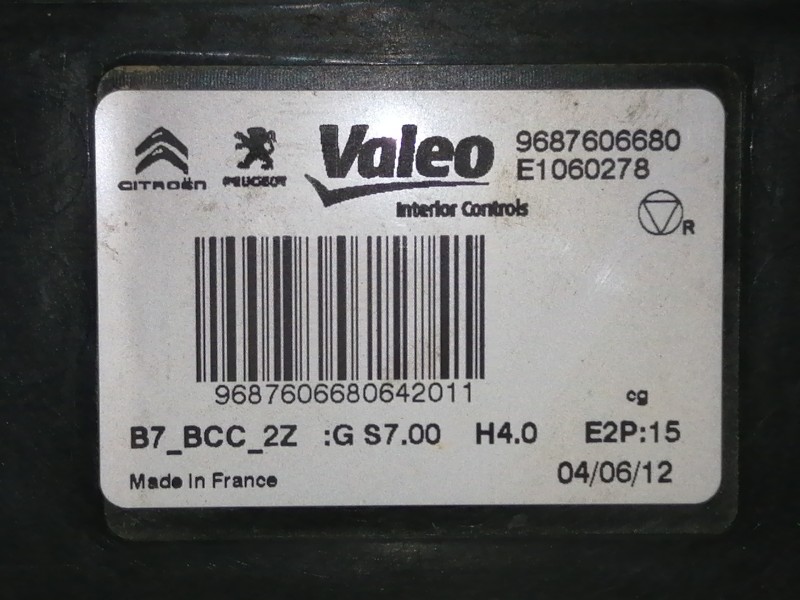 Recambio de modulo electronico para citroën ds4 design referencia OEM IAM 9687606680  