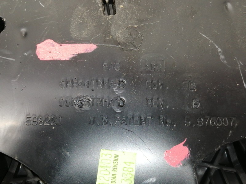 Recambio de cenicero para chrysler voyager (rg) 2.4 cat referencia OEM IAM 58622I  