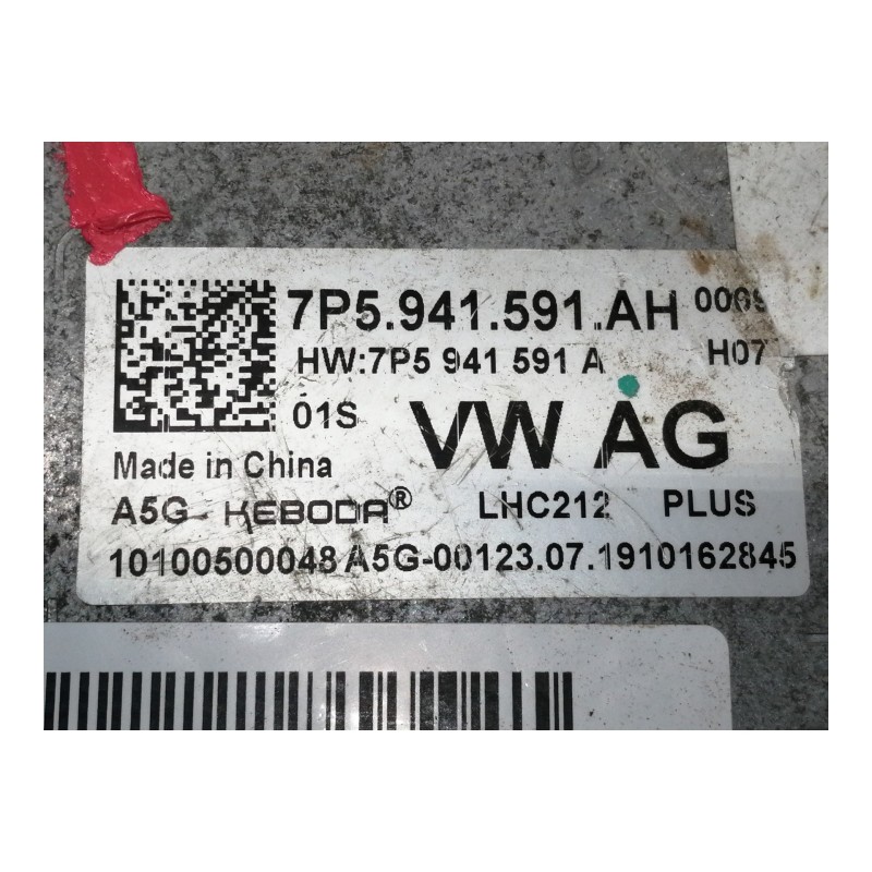 Recambio de centralita faros xenon para cupra ateca 2.0tsi 4drive referencia OEM IAM 7P5941951AH  