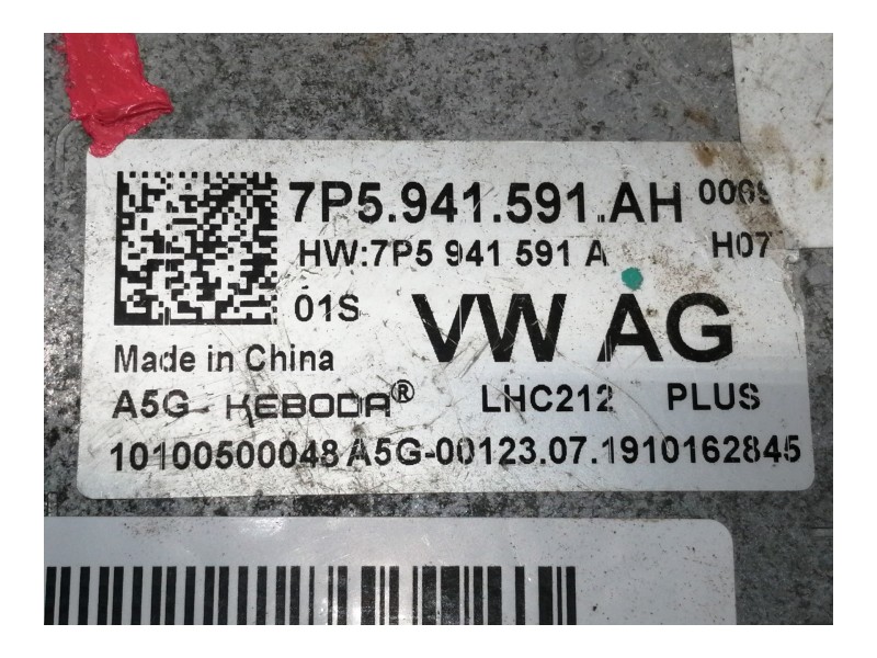 Recambio de centralita faros xenon para cupra ateca 2.0tsi 4drive referencia OEM IAM 7P5941951AH  