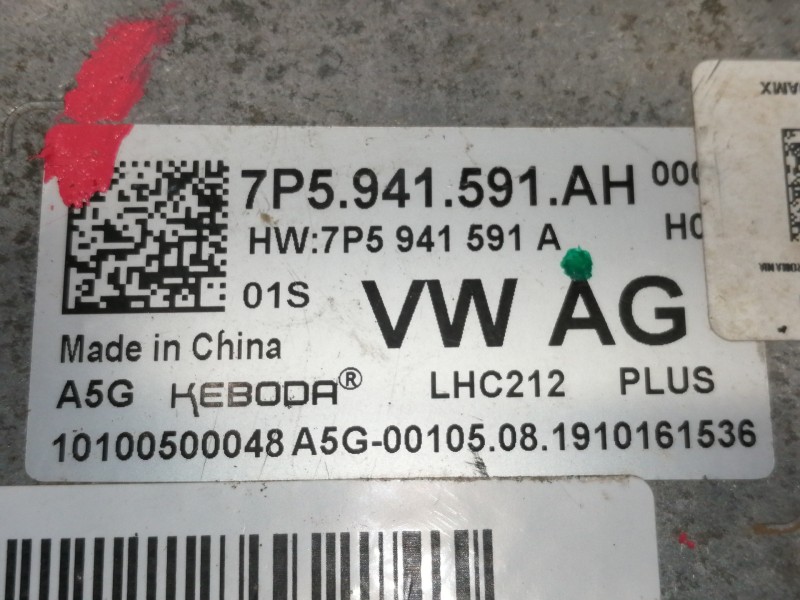 Recambio de centralita faros xenon para cupra ateca 2.0tsi 4drive referencia OEM IAM 7P5941591AH  