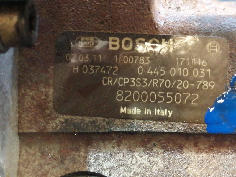 Recambio de bomba inyeccion para renault laguna ii (bg0) 1.9 dci diesel referencia OEM IAM 8200055072 0445010031 