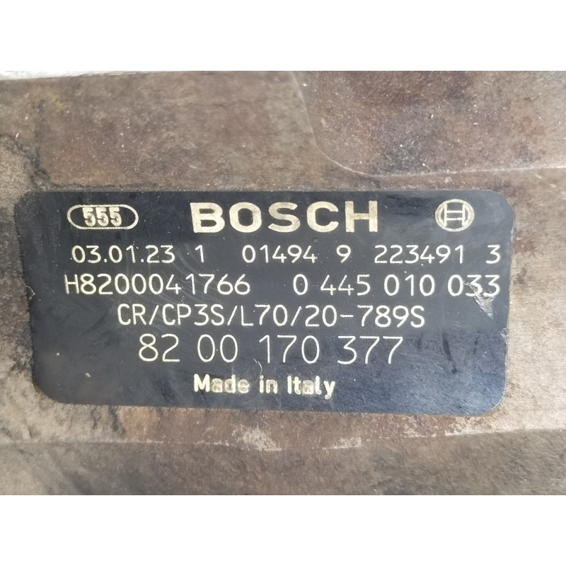 Recambio de bomba inyeccion para renault laguna ii (bg0) authentique referencia OEM IAM 0445010033 8200170377 H8200041766 