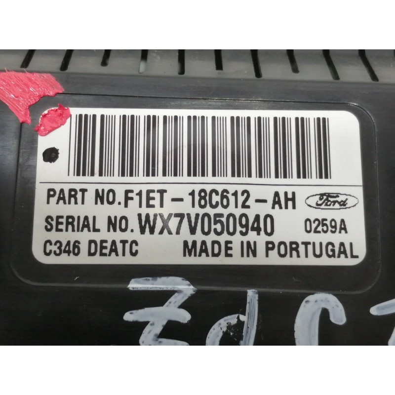 Recambio de mando calefaccion / aire acondicionado para ford focus lim. business referencia OEM IAM F1ET18C612AH  