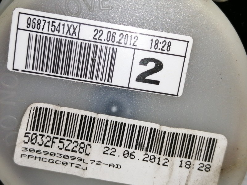 Recambio de cinturon seguridad trasero izquierdo para citroën ds4 design referencia OEM IAM 96871541XX  