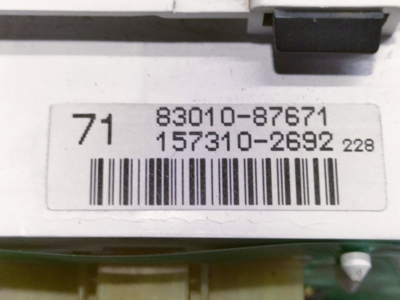 Recambio de cuadro instrumentos para daihatsu feroza f300lg referencia OEM IAM 8301087671 1573102692 