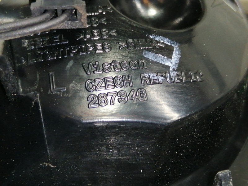 Recambio de piloto trasero izquierdo interior para citroën ds4 design referencia OEM IAM 967109288000  